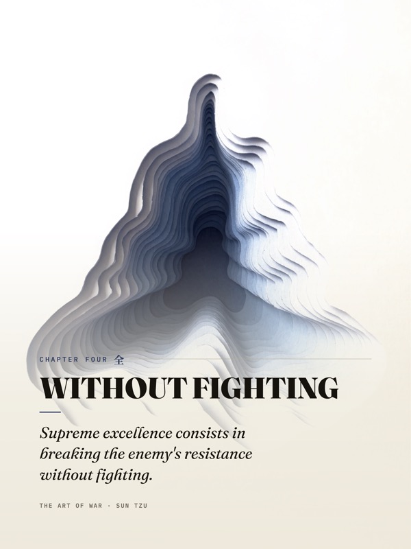 Without Fighting print
